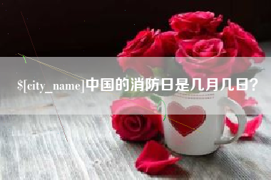 咸宁中国的消防日是几月几日？