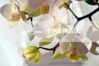 咸宁中国金牌估计