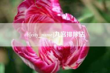 咸宁九宫排除法