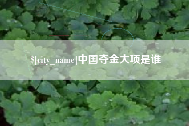 咸宁中国夺金大项是谁