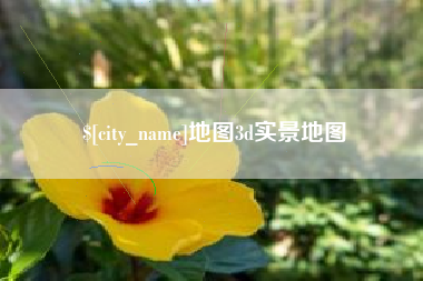 咸宁地图3d实景地图
