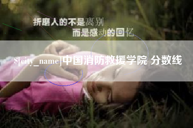 咸宁中国消防救援学院 分数线