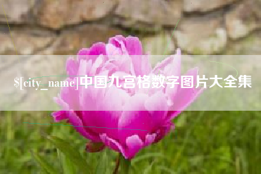 咸宁中国九宫格数字图片大全集