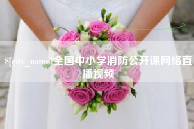 咸宁全国中小学消防公开课网络直播视频
