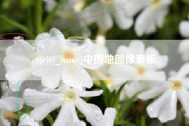 咸宁中国地图像素版
