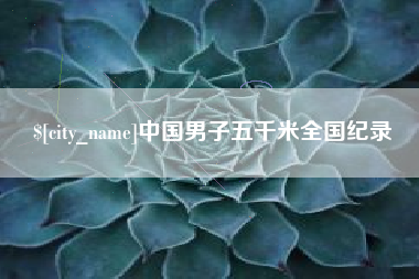 咸宁中国男子五千米全国纪录