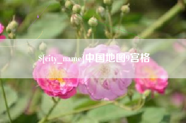 咸宁中国地图9宫格