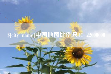 咸宁中国地图比例尺1：22000000