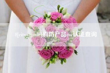 咸宁消防产品ccc认证查询