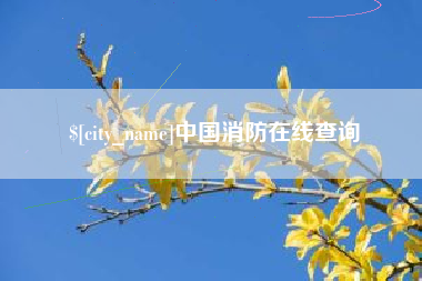咸宁中国消防在线查询