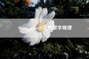 咸宁9宫格数字规律